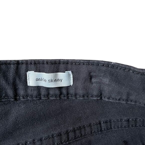 Social Standard By Sanctuary Black Camo Ankle Skinny Stretch Jeans Women’s Sz 14 - Picture 6 of 12